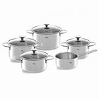 Fissler Copenhagen Topfset mit Glasdeckeln, 5-teilig