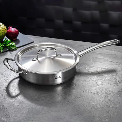 Fissler M5 Pro-Ply Edelstahl Schmorpfanne/Bratpfanne 5-Ply