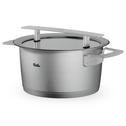 Fissler Phi Collection Kochtopf mit Downdraft-Glasdeckel