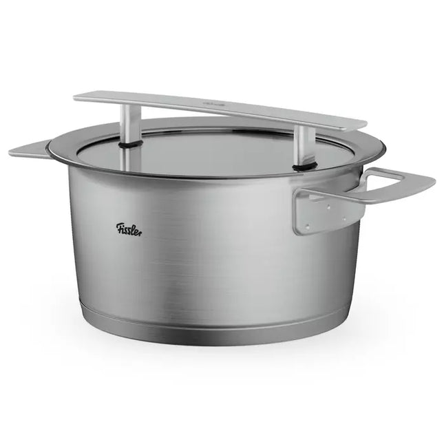 Fissler Phi Collection Kochtopf mit Downdraft-Glasdeckel