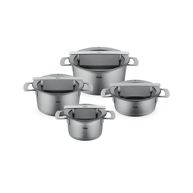 Fissler Phi Collection Topfset, 6-teilig – Muldenlüfter
