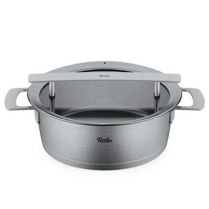 Fissler Phi Collection Kochtopf mit Downdraft-Glasdeckel