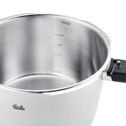 Fissler Vitaquick Premium Snelkookpan-set 3.5L & 6L met stoominzet maataanduiding