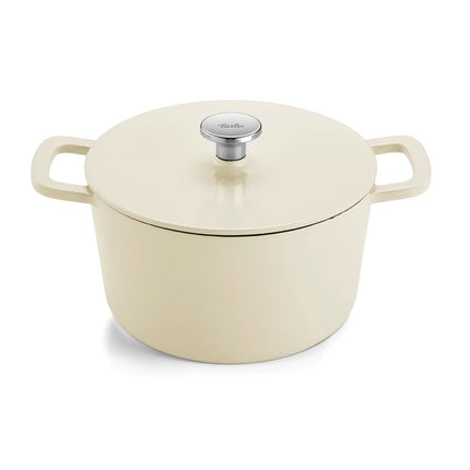 Fissler Moments Schmortopf Gusseisen - Elfenbeinweiß 24 cm