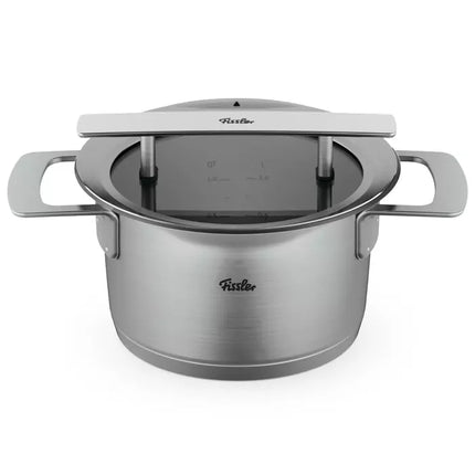 Fissler Phi Collection Topfset, 8-teilig – Muldenlüfter
