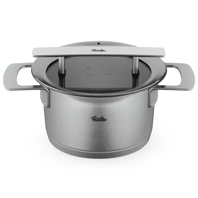 Fissler Phi Collection Topfset, 8-teilig – Muldenlüfter