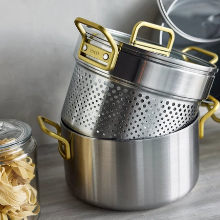 Greenpan Tucci Topfset 3-ply 11-teilig - Edelstahl