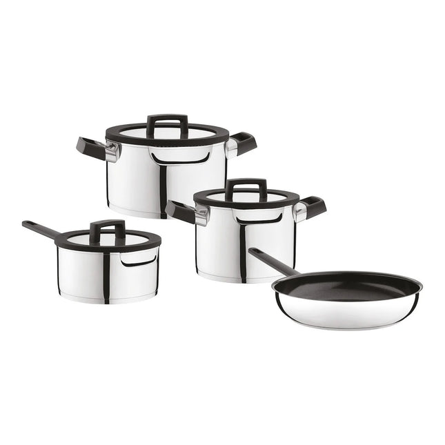 BergHOFF Gem Uqonic Kochgeschirr-Set für Muldenlüfter - 4-teilig