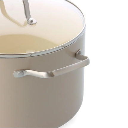 GreenChef Nordics Suppentopf 24 cm Antihaftbeschichtung Creme