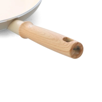 GreenChef Nordics Wokpan 28 cm Antiaanbak Crème greep
