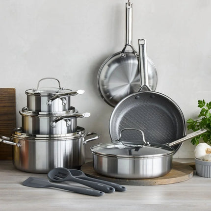 GreenPan Apex Schmorpfanne 24cm – Tri-Ply Edelstahl