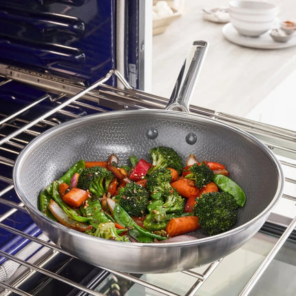 GreenPan Apex Wok 28cm Triply Edelstahl