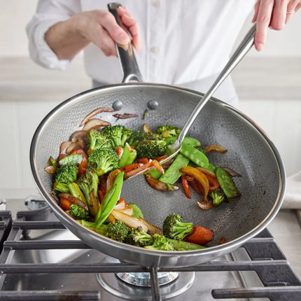 GreenPan Apex Wok 28cm Triply Edelstahl