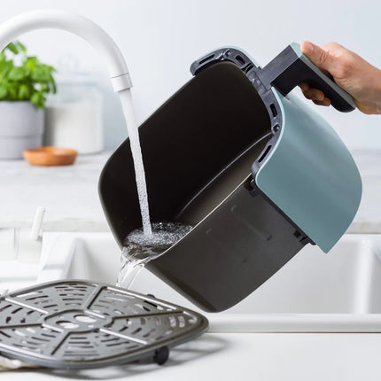 GreenPan Bistro XL Heißluftfritteuse 7,2L - PFAS-frei Smokey Blue
