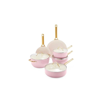 GreenPan Padova Topfset 10-teilig Blush Pink