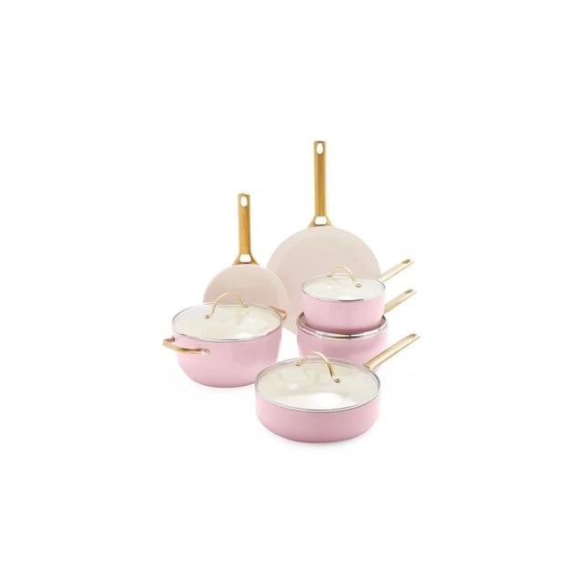 GreenPan Padova Topfset 10-teilig Blush Pink
