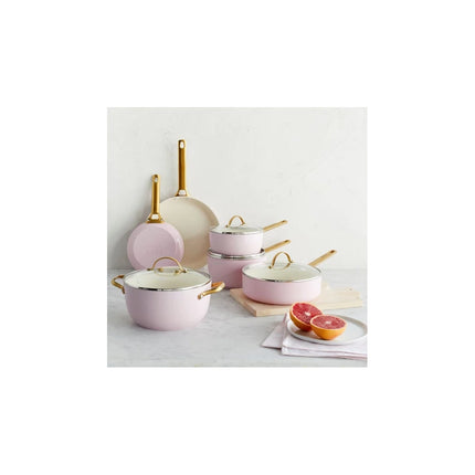 GreenPan Padova Topfset 10-teilig Blush Pink