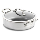 GreenPan Premiere Schwenkpfanne mit Deckel Edelstahl 26 cm