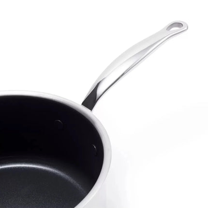 GreenPan Premiere Stielkasserolle 16 cm Edelstahl