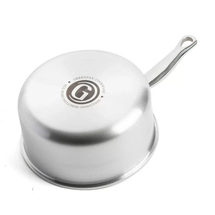 GreenPan Premiere Stielkasserolle 16 cm Edelstahl
