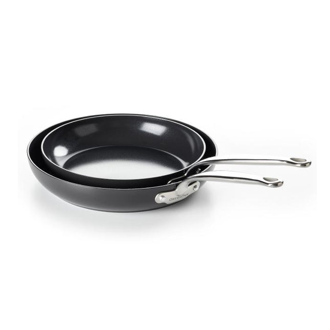 GreenPan Barcelona Keramische Infinity Pro Koekenpannen set 24 en 28cm