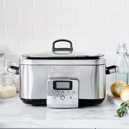 Greenpan Elektrischer Schongarer 6L - Edelstahl