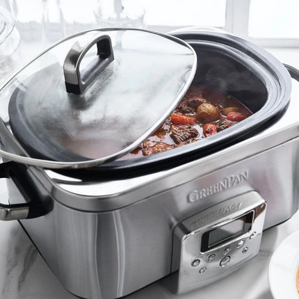 Greenpan Elektrischer Schongarer 6L - Edelstahl