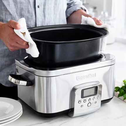 Greenpan Elektrischer Schongarer 6L - Edelstahl