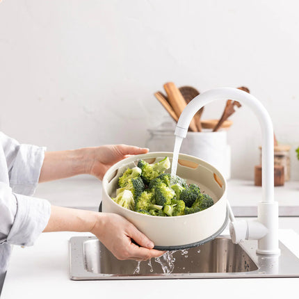 Greenpan Steamy Dämpfeinsatz 24cm - Creme