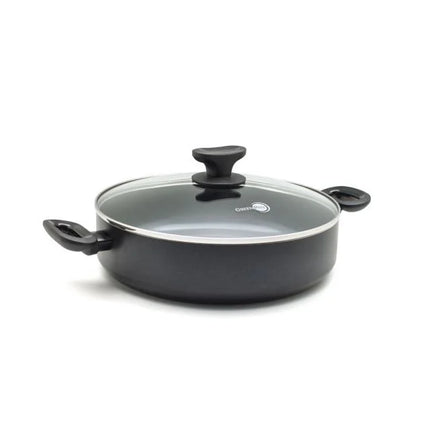 Greenpan Torino Keramische Schwenkpfanne - 28 cm - mit Glasdeckel