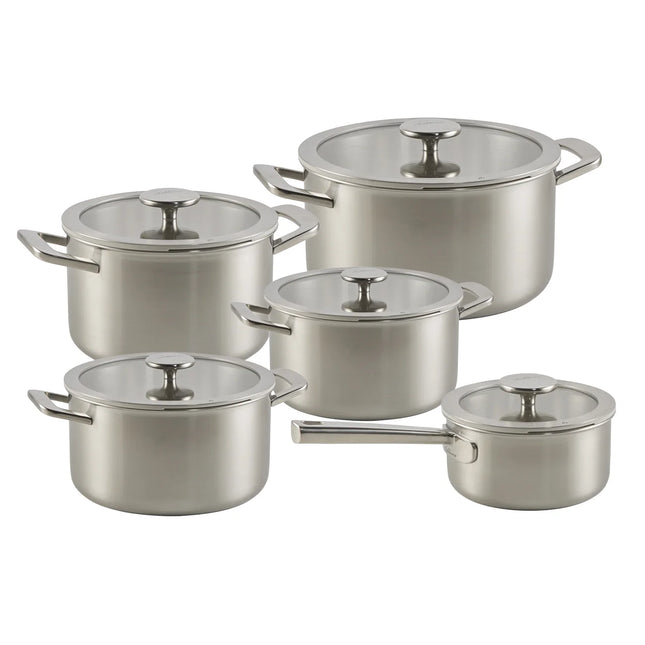 Habonne Allure Topfset Downdraft 5-teilig - 5-ply Edelstahl