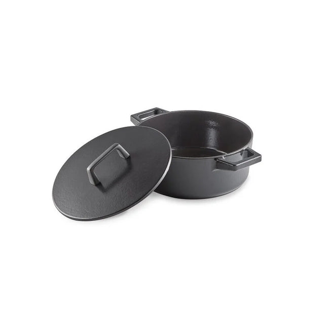 Habonne Baron Schmorpfanne mit Deckel Schwarz