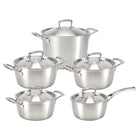 Habonne Queen Topfset 5-teilig - Edelstahl
