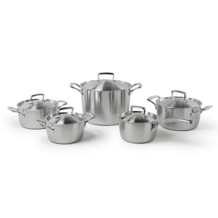 Habonne Queen Topfset 5-teilig - Edelstahl