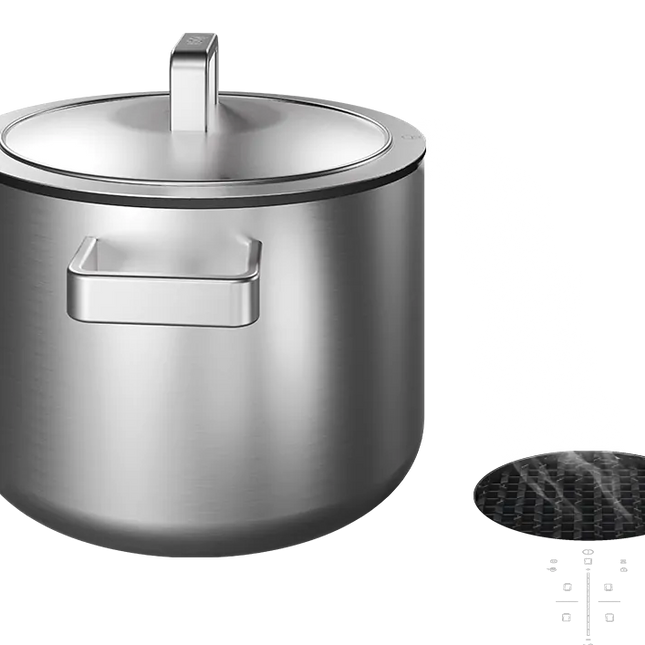 KOQI Downdraft Topfset Uma 3-Ply 4-teilig