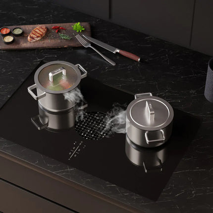 KOQI Downdraft Topfset Uma 3-Ply 4-teilig