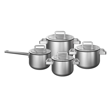 KOQI Downdraft Topfset Uma 3-Ply 4-teilig