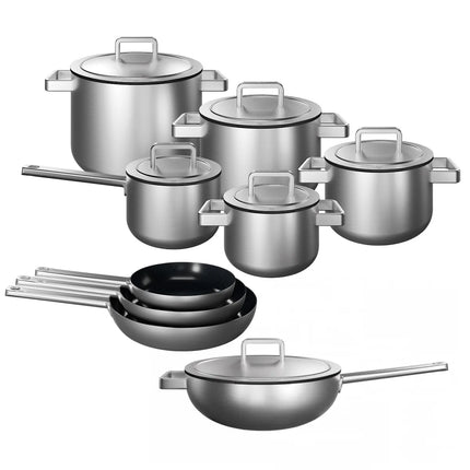 KOQI Downdraft Topfset Uma 3-Schicht 9-teilig