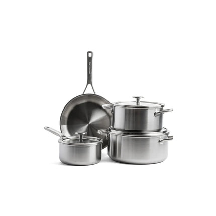 KitchenAid Multiply Edelstahl-Kochtopfset, 7-teilig