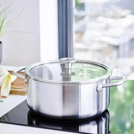KitchenAid Multiply Edelstahl-Kochtopfset, 7-teilig