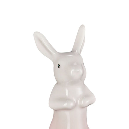Le Creuset Backform Hase aus Steinzeug 9cm Shell Pink