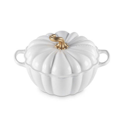 Le Creuset Bräter Kürbis Weiß 24 cm / 3,7 l