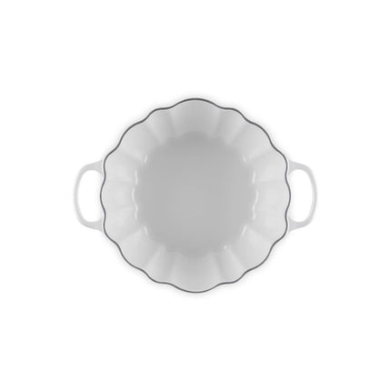 Le Creuset Bräter Kürbis Weiß 24 cm / 3,7 l