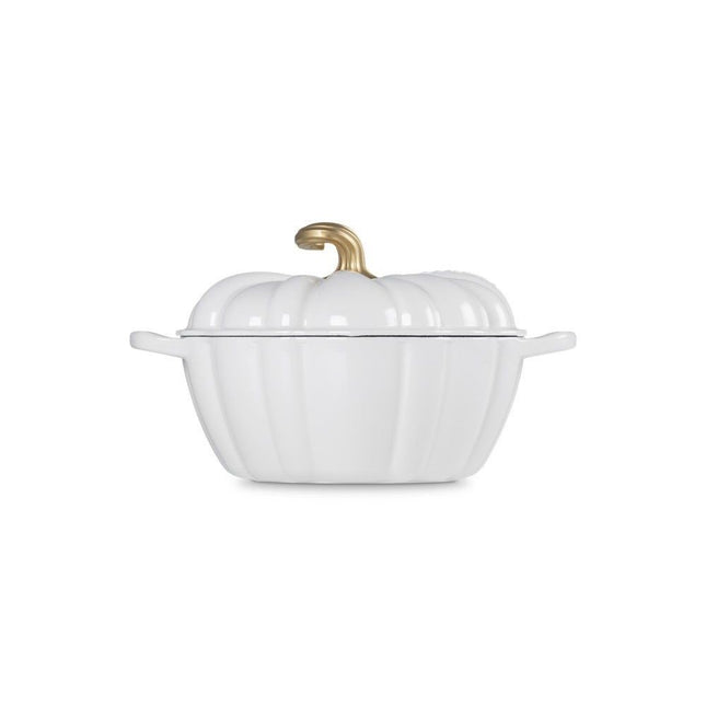 Le Creuset Bräter Kürbis Weiß 24 cm / 3,7 l