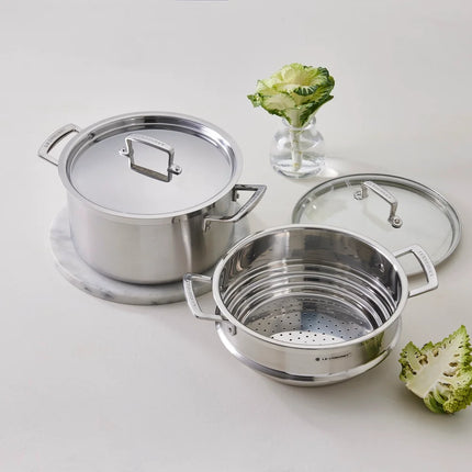 Le Creuset Pannenset Magnetik 5 Delig sfeer
