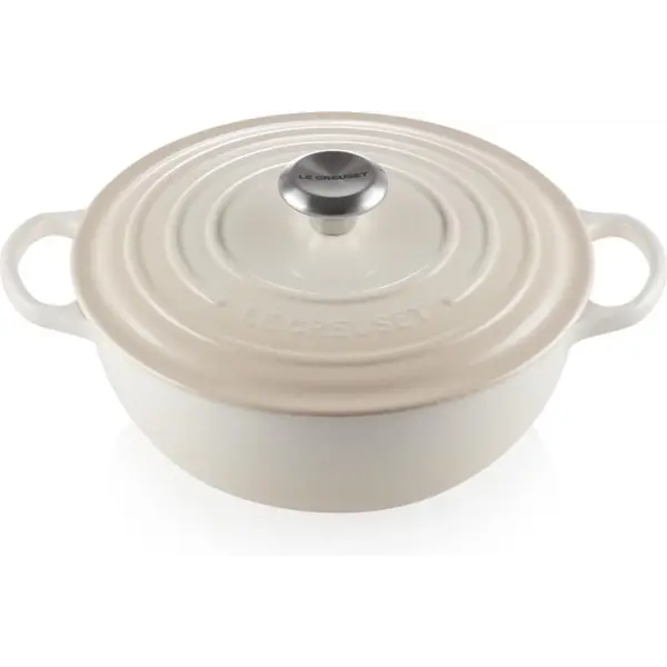 Le Creuset Marmite Bräter Meringue 26 cm