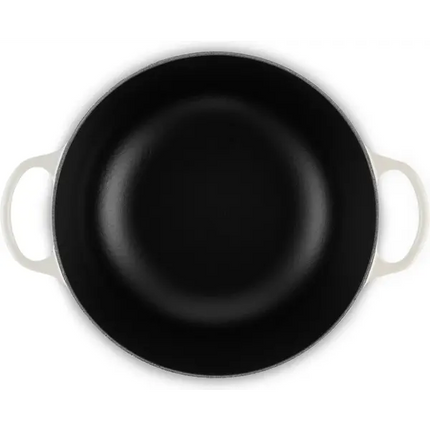 Le Creuset Marmite Bräter Meringue 26 cm