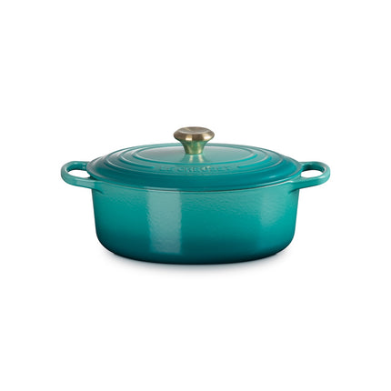 Le Creuset Bräter Signature Bleu Riviera
