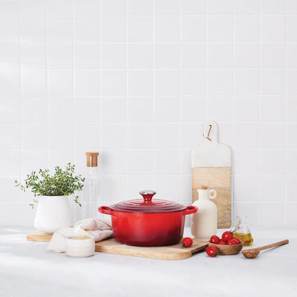 Le Creuset Bräter Signature Kirschrot