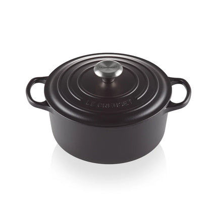 Le Creuset Signature Bratentopf Mattschwarz